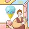 Ice Cream Balloons Sweet Candy Ice Cream Shaped Aluminum Foil Mylar Balloons